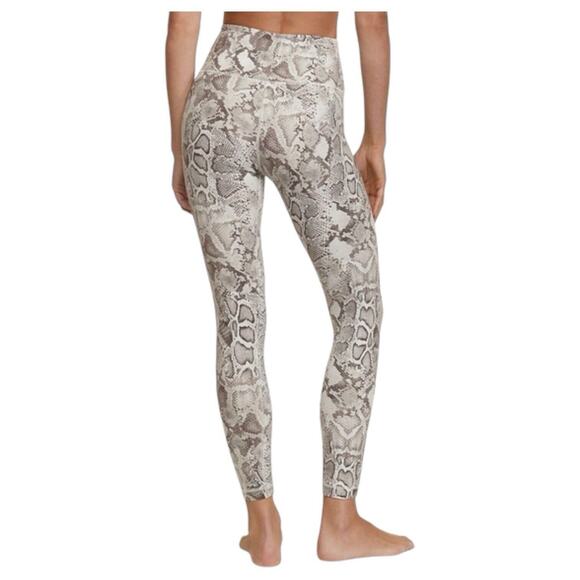 Victorias Secret Leggings Womens 12 Cloud Crossover Snake Ankle Pants Gray - Picture 12 of 15